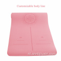 Volwassen pilates strekken dansoefening tpe yoga mat